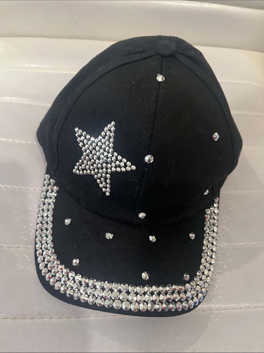 Star bling baseball cap